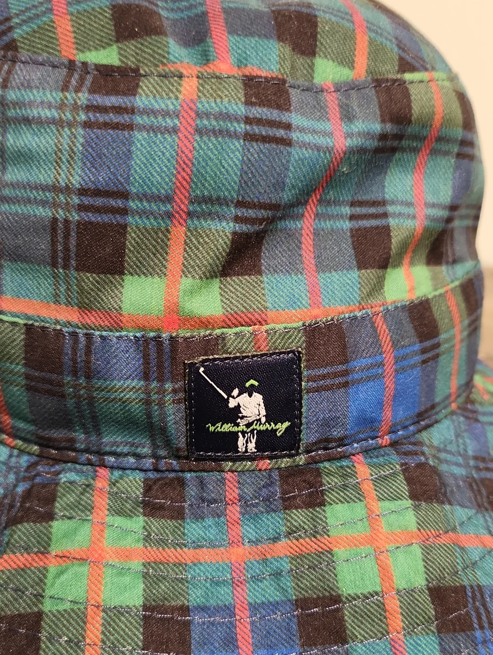 William Murray Tartan Carl Reversible Golf Bucket Hat Caddyshack